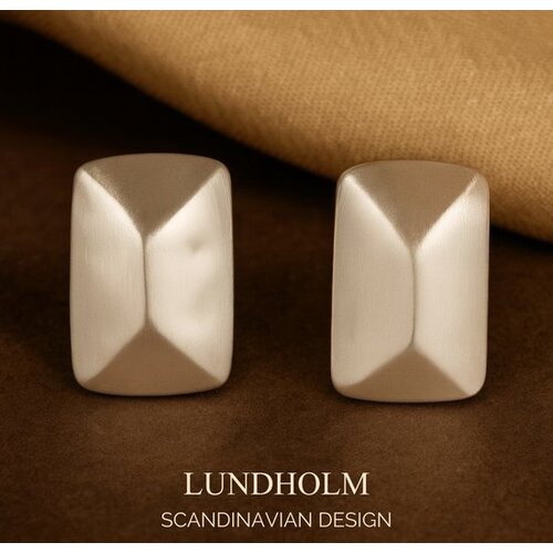 Lundholm Lundholm Oorknopjes Dames Grote oorbellen - Oorstekers groot – Premium Stainless Steel Oorbellen Verguld – Thora Serie – Goudkleurige Statement Studs (1,8 × 2,9 cm) – Waterproof & Hypoallergeen – Inclusief Luxe Geschenkverpakking