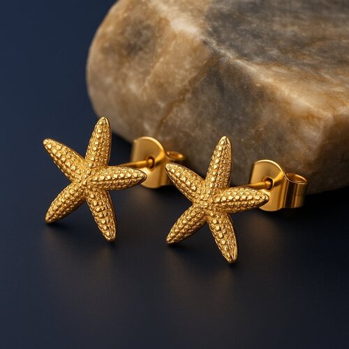 Lundholm Lundholm Lina oorbellen dames goudkleurig – 2.5 micron PVD gold plated hypoallergeen – Lina serie – Scandinavisch design – sieraden cadeau voor haar