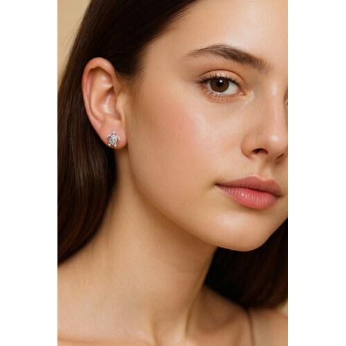 Lundholm Lundholm Luxe oorbellen dames zilverkleurig – hypoallergeen – Luxe serie – Scandinavisch design – sieraden cadeau voor haar