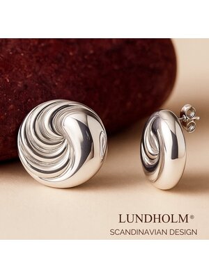 Lundholm Lundholm Noray ketting dames zilverkleurig – 2,6 cm – premium stainless steel – Noray serie – Scandinavisch design – sieraden cadeau voor haar