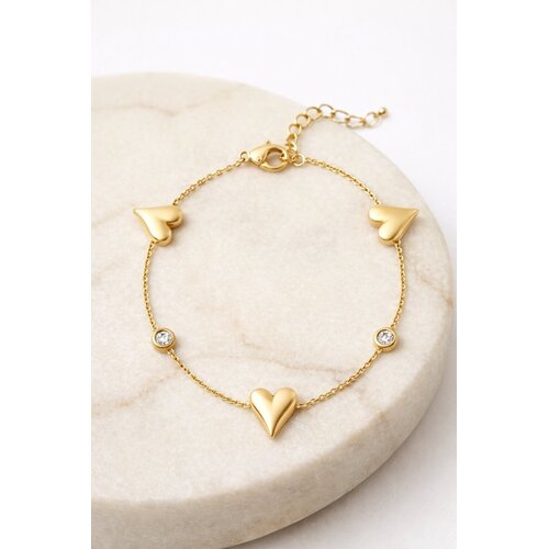 Lundholm Lundholm Jutta armband dames goudkleurig – 16 cm – premium stainless steel 2.5 micron PVD gold plated waterproof hypoallergeen – Jutta serie – Scandinavisch design – sieraden cadeau voor haar Lundholm Lundholm Jutta armband dames goudkleurig – 16 cm – premium stainless steel 2.5 micron PVD gold plated waterproof hypoallergeen – Jutta serie – Scandinavisch design – sieraden cadeau voor haar