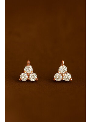 Lundholm Lundholm Rhea oorbellen dames goudkleurig – hypoallergeen – Rhea serie – Scandinavisch design – sieraden cadeau voor haar