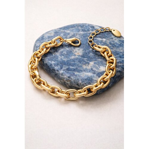 Lundholm Lundholm Greta armband dames goudkleurig – 16 + 4 cm – premium stainless steel 2.5 micron PVD gold plated – Greta serie – Scandinavisch design – sieraden cadeau voor haar Lundholm Lundholm Greta armband dames goudkleurig – 16 + 4 cm – premium stainless steel 2.5 micron PVD gold plated – Greta serie – Scandinavisch design – sieraden cadeau voor haar