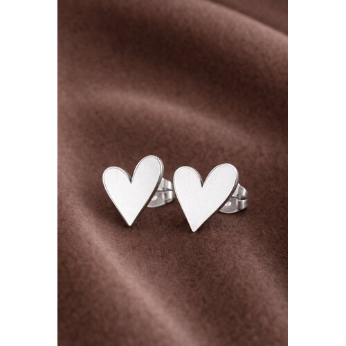 Lundholm Lundholm Femme oorbellen dames zilverkleurig – 1,1 x 0,7 cm – premium stainless steel 2.5 micron PVD gold plated – Femme serie – Scandinavisch design – sieraden cadeau voor haar