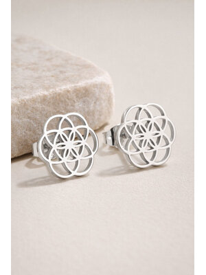 Lundholm Pia - Oorbellen - Stainless Steel - Silver
