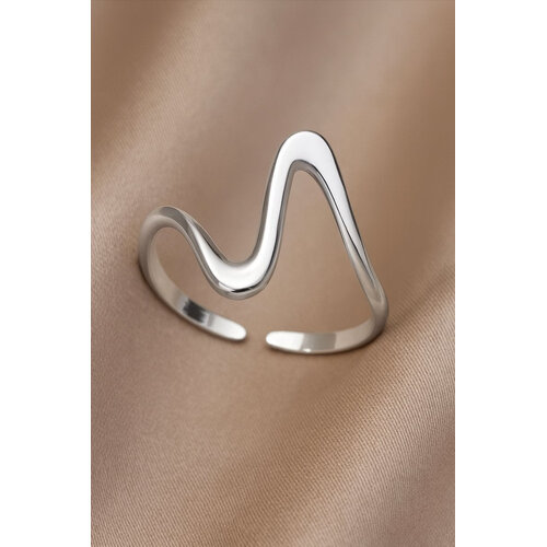 Lundholm Lundholm Ring Dames Goudkleurig Minimalistisch – Premium Stainless Steel Goud Verguld – Verstelbare Ring One Size – Luxe Cadeau voor Haar – In Luxe Geschenkverpakking