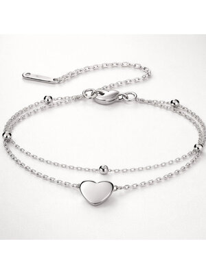 Lundholm Uppsala - Armband - Stainless Steel - Zilver