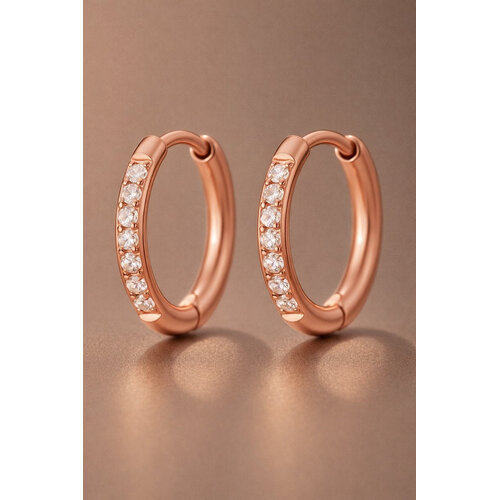 Lundholm Lundholm Oorbellen Dames - Premium Stainless Steel - Gold Plated Oorbellen Statement Oorstekers - Scandinavisch Design