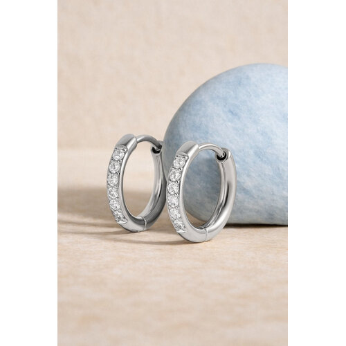 Lundholm Lundholm Oorbellen Dames - Premium Stainless Steel - Gold Plated Oorbellen Statement Oorstekers - Scandinavisch Design