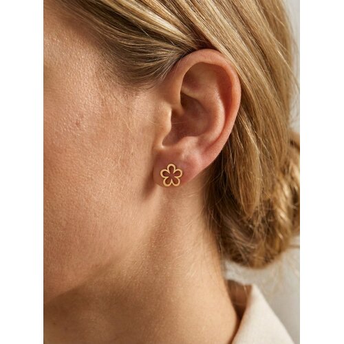 Lundholm Lundholm Luxe Oorbellen Dames Goudkleurig - Premium Stainless Steel PVD Plated - Scandinavisch Design