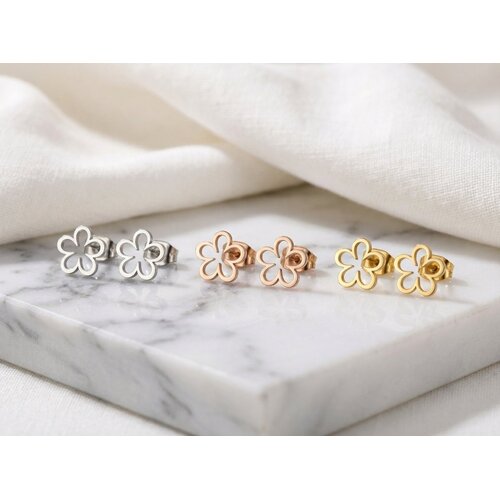 Lundholm Lundholm Luxe Oorbellen Dames Goudkleurig - Premium Stainless Steel PVD Plated - Scandinavisch Design