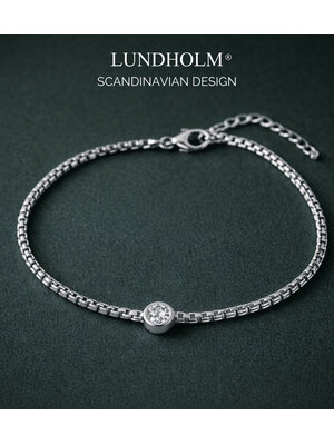 Lundholm Lundholm Oorbellen Dames - Premium Stainless Steel - Gold Plated Oorbellen Statement Oorstekers - Scandinavisch Design