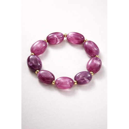 Lundholm Lundholm Luxe Premium Stainless Steel Gold Plated Armband Dames - Vrouwen Cadeautjes Tip - Scandinavisch Design