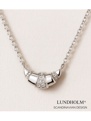 Lundholm Lundholm Ketting Dames Zilverkleurig – Premium Stainless Steel – Lange Ketting - Scandinavisch Design