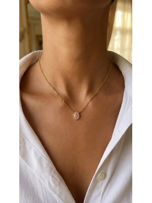 Lundholm Lundholm Luxe Ketting Dames Goudkleurig - Scandinavisch Design