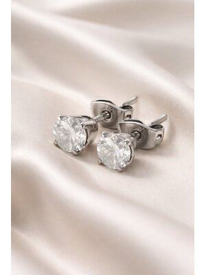 Lundholm Lundholm Oorbellen Dames - Premium Stainless Steel - Gold Plated Oorbellen Statement Oorstekers - Nikki Serie - Scandinavisch Design