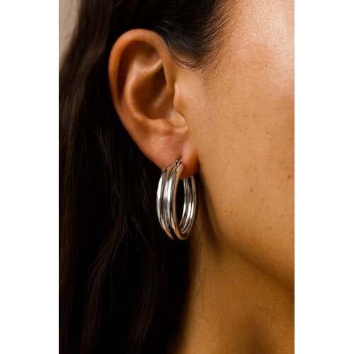 Lundholm Lundholm Oorknopjes Dames - Premium Stainless Steel - Gold Plated Oorbellen - Linnea Serie - Scandinavisch Design