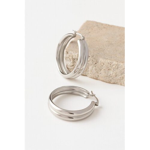 Lundholm Lundholm Oorknopjes Dames - Premium Stainless Steel - Gold Plated Oorbellen - Linnea Serie - Scandinavisch Design