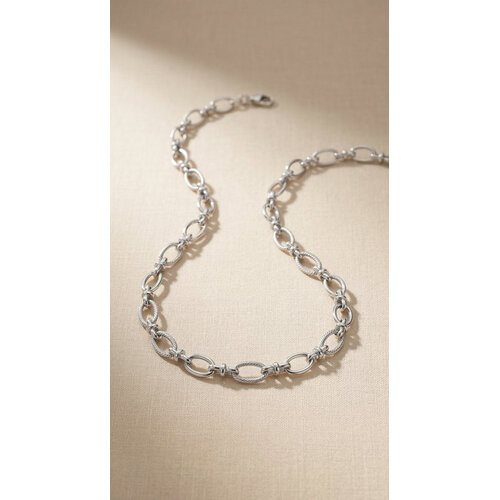 Lundholm Lundholm Ylva Ketting Dames – Premium Stainless Steel – Ylva Serie – Scandinavisch Design