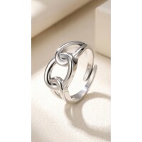 Lundholm Ring Dames Goudkleurig - ringen dames - Leona Serie - Scandinavisch Design