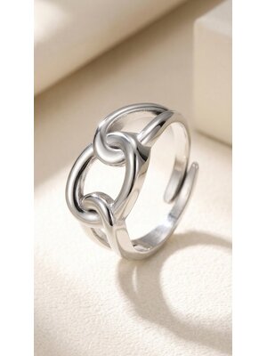Lundholm Lundholm Ring Dames Goudkleurig - ringen dames - Leona Serie - Scandinavisch Design