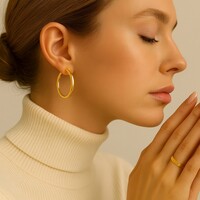 Lundholm Laura Oorbellen Dames – Premium Stainless Steel – Laura Serie – Scandinavisch Design