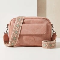 Sandviken schoudertas / crossbody tas dames roze