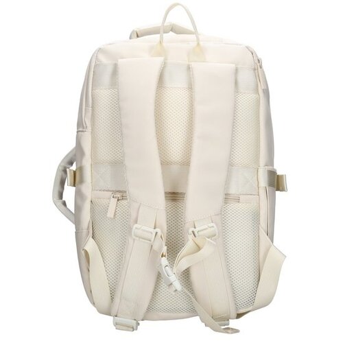 Lundholm Lundholm Rugzak Underseater 40x30x20 - Rugtas Travel Laptoptas 15.6 inch met TSA slot - Reizen Handbagage Koffer als Rugtas - Maximale Inhoud - Cabin Approved - Scandinavisch Design Beige