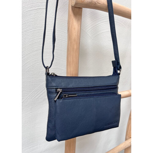 Lundholm Lundholm leren schoudertas dames groot bruin - schoudertassen dames leer tas dames schoudertas | Lundholm Kopenhagen serie