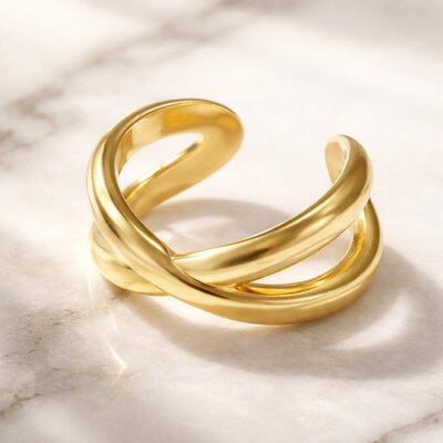 Liz: earcuff zonder gaatje
