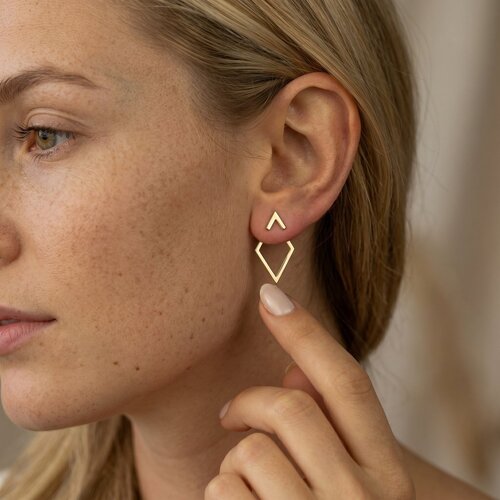 Lundholm Lundholm Elvine Oorbellen Dames Goudkleurig – Premium Stainless Steel Jewellery Gold PVD Plated – Geometrische Oorbellen – Minimalistische Statement Oorbellen – 2 cm – Scandinavisch Design Lundholm Lundholm Elvine Oorbellen Dames Goudkleurig – Premium Stainless Steel Jewellery Gold PVD Plated – Geometrische Oorbellen – Minimalistische Statement Oorbellen – 2 cm – Scandinavisch Design