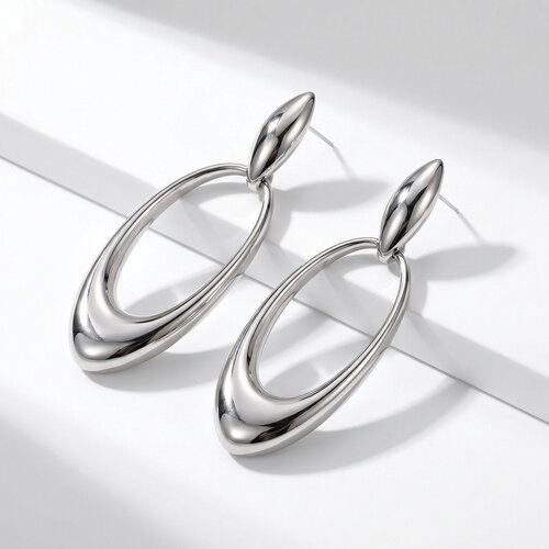 Lundholm Lundholm Kaia Statement Oorbellen Dames Goudkleurig / Zilverkleurig – Premium Stainless Steel – Grote Oorbellen – Lange Ovale Oorhangers – 6,5 cm – Waterproof & Hypoallergeen – Scandinavisch Design Lundholm Lundholm Kaia Statement Oorbellen Dames Goudkleurig / Zilverkleurig – Premium Stainless Steel – Grote Oorbellen – Lange Ovale Oorhangers – 6,5 cm – Waterproof & Hypoallergeen – Scandinavisch Design