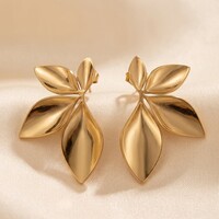 Amy – Bruids Bloem Statement Oorstekers Dames