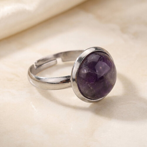 Lundholm Lundholm Elvira Ring Dames Zilverkleurig – Premium Stainless Steel – Verstelbare Ring met Echte Natuursteen – Amethist / Lapis Lazuli / Tijgeroog / Aventurijn / Zwarte Agaat – One Size Ringen Dames met Steen – Scandinavisch Design Lundholm Lundholm Elvira Ring Dames Zilverkleurig – Premium Stainless Steel – Verstelbare Ring met Echte Natuursteen – Amethist / Lapis Lazuli / Tijgeroog / Aventurijn / Zwarte Agaat – One Size Ringen Dames met Steen – Scandinavisch Design