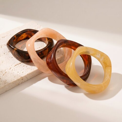 Lundholm Lundholm Fleur Armband Dames – Statement Bangle met Marmerlook – Grote Hars Armband Lichtroze / Bruin / Roodbruin / Honinggeel – Retro Dames Armband – Trendy Fashion Armband – Scandinavisch Design – Cadeau voor Vriendin of Haar Lundholm Lundholm Fleur Armband Dames – Statement Bangle met Marmerlook – Grote Hars Armband Lichtroze / Bruin / Roodbruin / Honinggeel – Retro Dames Armband – Trendy Fashion Armband – Scandinavisch Design – Cadeau voor Vriendin of Haar