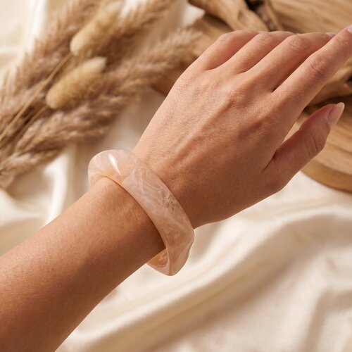 Lundholm Lundholm Fleur Armband Dames – Statement Bangle met Marmerlook – Grote Hars Armband Lichtroze / Bruin / Roodbruin / Honinggeel – Retro Dames Armband – Trendy Fashion Armband – Scandinavisch Design – Cadeau voor Vriendin of Haar Lundholm Lundholm Fleur Armband Dames – Statement Bangle met Marmerlook – Grote Hars Armband Lichtroze / Bruin / Roodbruin / Honinggeel – Retro Dames Armband – Trendy Fashion Armband – Scandinavisch Design – Cadeau voor Vriendin of Haar