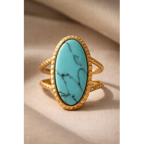 Lundholm Lundholm Sienna Statement Ring Dames Goudkleurig – Premium Stainless Steel Gold PVD Plated – Verstelbare Cuff Ring met Grote Natuursteen Tijgeroog / Groen / Blauw – One Size – Sienna Serie – Scandinavisch Design Lundholm Lundholm Sienna Statement Ring Dames Goudkleurig – Premium Stainless Steel Gold PVD Plated – Verstelbare Cuff Ring met Grote Natuursteen Tijgeroog / Groen / Blauw – One Size – Sienna Serie – Scandinavisch Design
