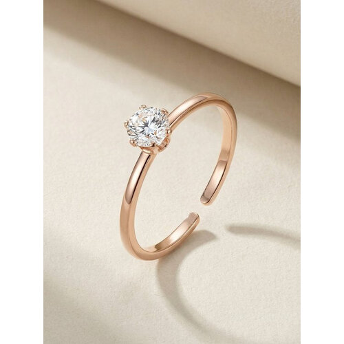 Lundholm Lundholm Marit Ring Dames Zilverkleurig / Rosé Goud – Aanschuifring Stacking – Premium Stainless Steel PVD Plated – Verstelbare Ring met Zirkonia Steen – Minimalistische Ring – Cadeautje Vrouw – Scandinavisch Design Lundholm Lundholm Marit Ring Dames Zilverkleurig / Rosé Goud – Aanschuifring Stacking – Premium Stainless Steel PVD Plated – Verstelbare Ring met Zirkonia Steen – Minimalistische Ring – Cadeautje Vrouw – Scandinavisch Design