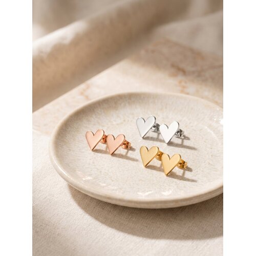 Lundholm Lundholm Femme Oorknopjes Dames Hartjes Rosé Goud / Goudkleurig – Premium Stainless Steel Jewellery – Kleine Hartjes Oorbellen (1.1 x 0.7 cm) – Tweede Gaatje Oorknopjes – Femme Serie – Vrouwen Cadeautjes Lundholm Lundholm Femme Oorknopjes Dames Hartjes Rosé Goud / Goudkleurig – Premium Stainless Steel Jewellery – Kleine Hartjes Oorbellen (1.1 x 0.7 cm) – Tweede Gaatje Oorknopjes – Femme Serie – Vrouwen Cadeautjes