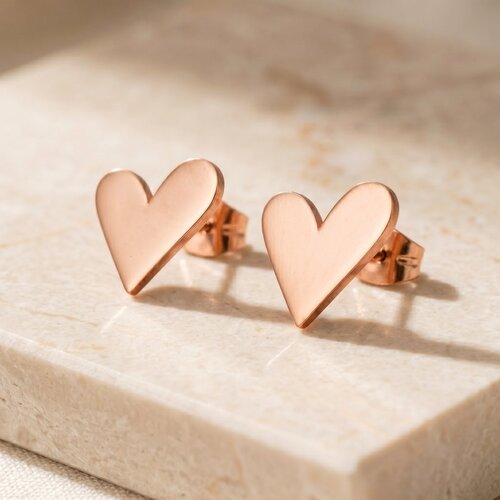 Lundholm Lundholm Femme Oorknopjes Dames Hartjes Rosé Goud / Goudkleurig – Premium Stainless Steel Jewellery – Kleine Hartjes Oorbellen (1.1 x 0.7 cm) – Tweede Gaatje Oorknopjes – Femme Serie – Vrouwen Cadeautjes Lundholm Lundholm Femme Oorknopjes Dames Hartjes Rosé Goud / Goudkleurig – Premium Stainless Steel Jewellery – Kleine Hartjes Oorbellen (1.1 x 0.7 cm) – Tweede Gaatje Oorknopjes – Femme Serie – Vrouwen Cadeautjes