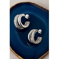 Fena – Geometrische Hoops 2 cm Dames