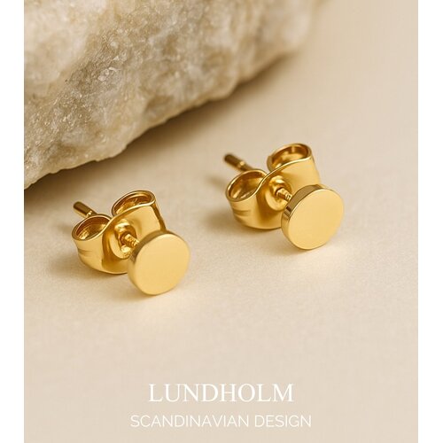 Lundholm Lundholm Liora Oorknopjes Dames Goudkleurig Rondje 2 / 3 / 4 mm – Premium Stainless Steel – Platte Ronde Studs – Tweede Gaatje Oorbellen Klein – Liora Serie – Cadeau voor Vrouw Lundholm Lundholm Liora Oorknopjes Dames Goudkleurig Rondje 2 / 3 / 4 mm – Premium Stainless Steel – Platte Ronde Studs – Tweede Gaatje Oorbellen Klein – Liora Serie – Cadeau voor Vrouw