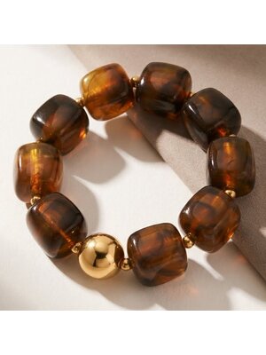 Lundholm Floor – Grote Kralen Armband Dames Lundholm Floor – Grote Kralen Armband Dames