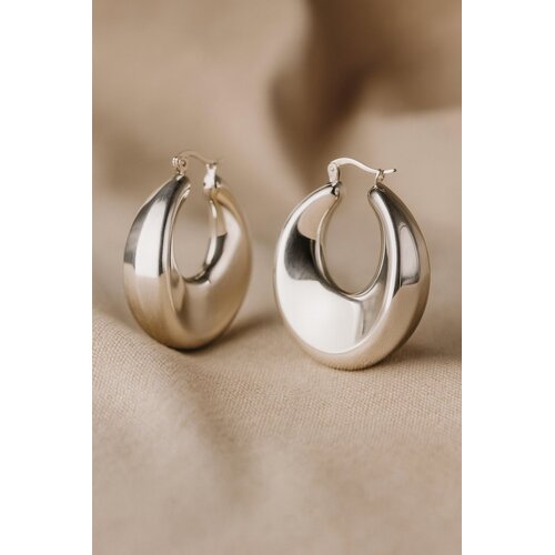 Lundholm Lundholm Freyja Oorringen Dames Zilverkleurig – Grote Statement Hoops 3,5 x 3,9 cm – Premium Stainless Steel – Waterproof & Hypoallergeen – Freyja Serie – Vrouwen Cadeautjes – Scandinavisch Design Lundholm Lundholm Freyja Oorringen Dames Zilverkleurig – Grote Statement Hoops 3,5 x 3,9 cm – Premium Stainless Steel – Waterproof & Hypoallergeen – Freyja Serie – Vrouwen Cadeautjes – Scandinavisch Design