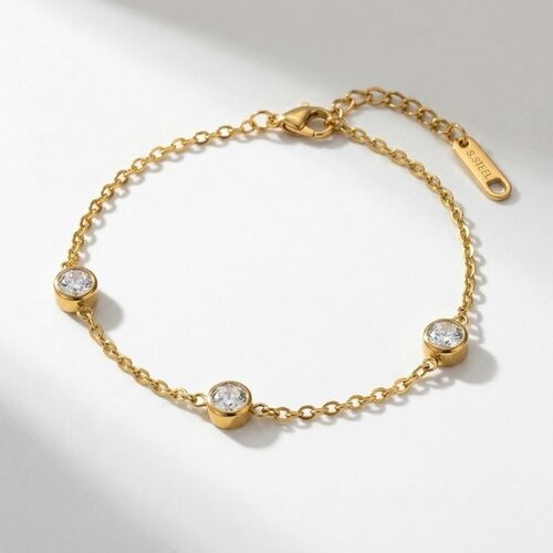 Lundholm Lundholm Faye Armband Dames Goudkleurig – Schakelarmband met Zirkonia Steentjes – Premium Stainless Steel Gold Plated – Faye Serie – Cadeau voor Haar – Scandinavisch Design Lundholm Lundholm Faye Armband Dames Goudkleurig – Schakelarmband met Zirkonia Steentjes – Premium Stainless Steel Gold Plated – Faye Serie – Cadeau voor Haar – Scandinavisch Design