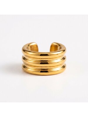 Lundholm Soof – Minimalistische Earcuff (Zonder Gaatje) – Goudkleurig Lundholm Soof – Minimalistische Earcuff (Zonder Gaatje) – Goudkleurig