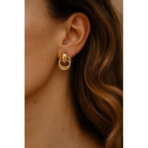 Lundholm Lundholm Lundby Oorstekers Dames Goudkleurig / Zilverkleurig – Premium Stainless Steel Jewellery – Classy Statement Oorbellen 1,8 x 1,5 cm – Lundby Serie – Cadeau voor Haar – Scandinavisch Design Lundholm Lundholm Lundby Oorstekers Dames Goudkleurig / Zilverkleurig – Premium Stainless Steel Jewellery – Classy Statement Oorbellen 1,8 x 1,5 cm – Lundby Serie – Cadeau voor Haar – Scandinavisch Design