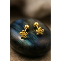 Tuva – Small Flower Stud Earrings for Women