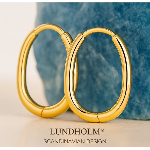 Lundholm Lundholm Cristine Oorringen Dames Goudkleurig – Grote Ovale Hoops 2,3 cm – Premium Stainless Steel PVD Plated – Geometrisch Design – Cristine Serie – Cadeau voor Haar – Scandinavisch Design Lundholm Lundholm Cristine Oorringen Dames Goudkleurig – Grote Ovale Hoops 2,3 cm – Premium Stainless Steel PVD Plated – Geometrisch Design – Cristine Serie – Cadeau voor Haar – Scandinavisch Design
