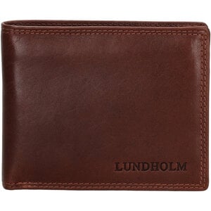 Lundholm Oslo – Leren Heren Portemonnee met RFID – Bruin Lundholm Oslo – Leren Heren Portemonnee met RFID – Bruin